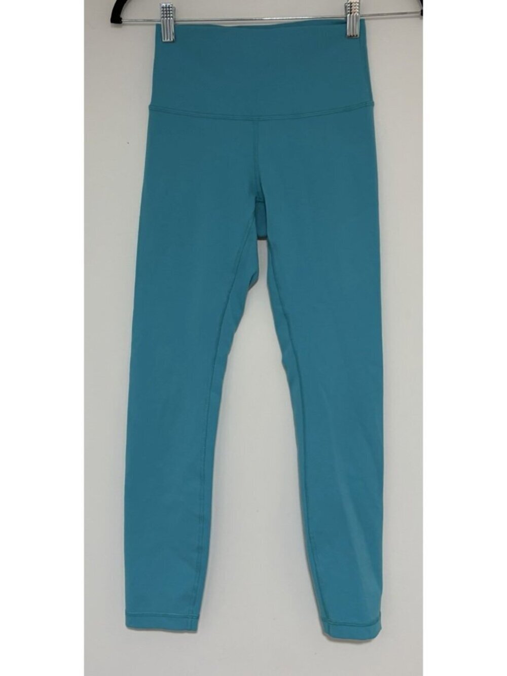 Lululemon Align Women’s Teal Blue 25” Double Lined Leggings Size 4